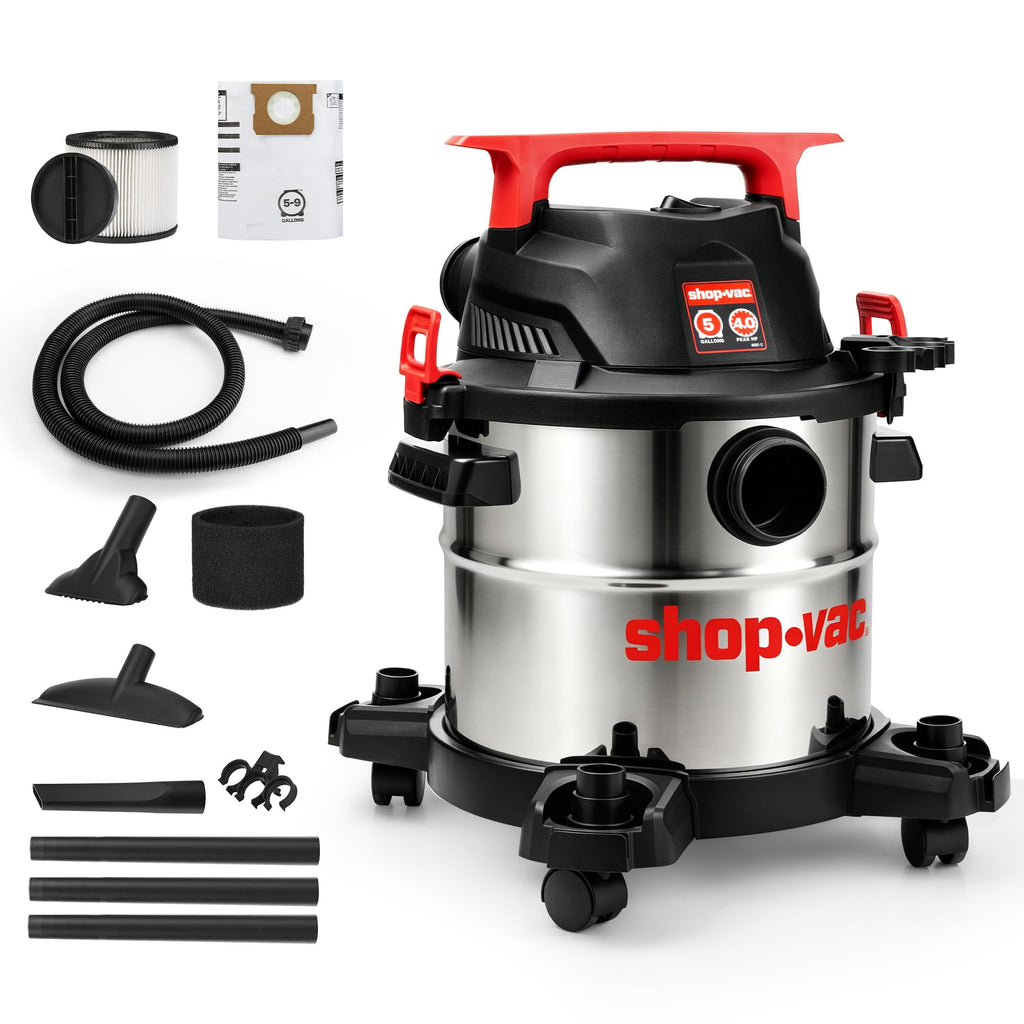 Wet/Dry Vacuum with Blower, 5 Gallon, 4 Peak HP H845343