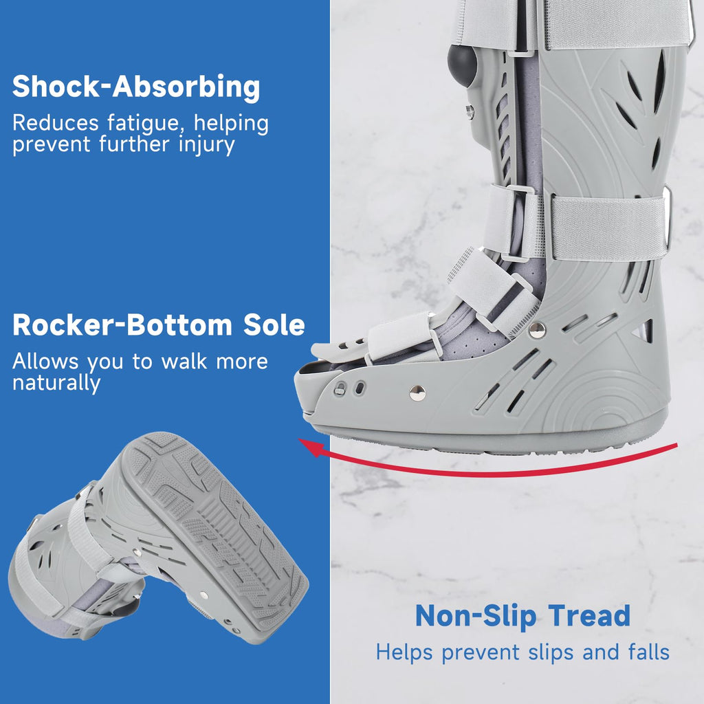 Tall Inflatable Orthopaedic Walking Boot W2539