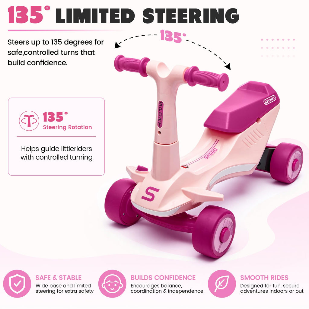Electric Baby Balance Bike with Bubble Machine J4671