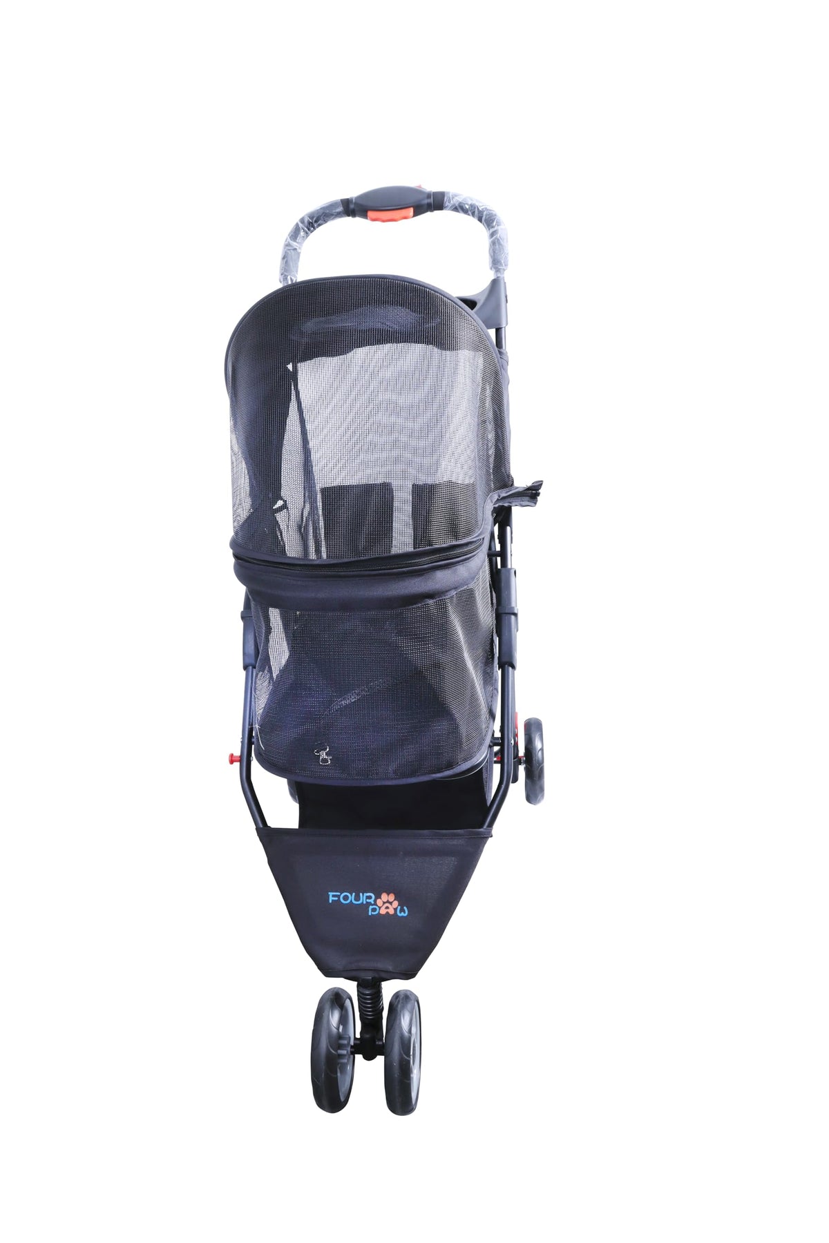 3 Wheels Pet Stroller with Storage Basket B824