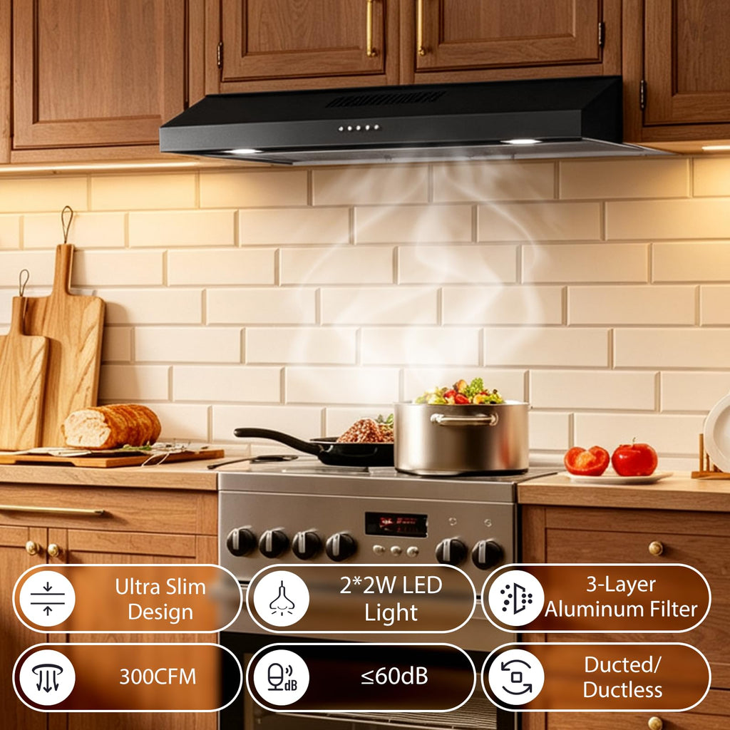 30 inch Under Cabinet Stainless Steel Range Hood G9953