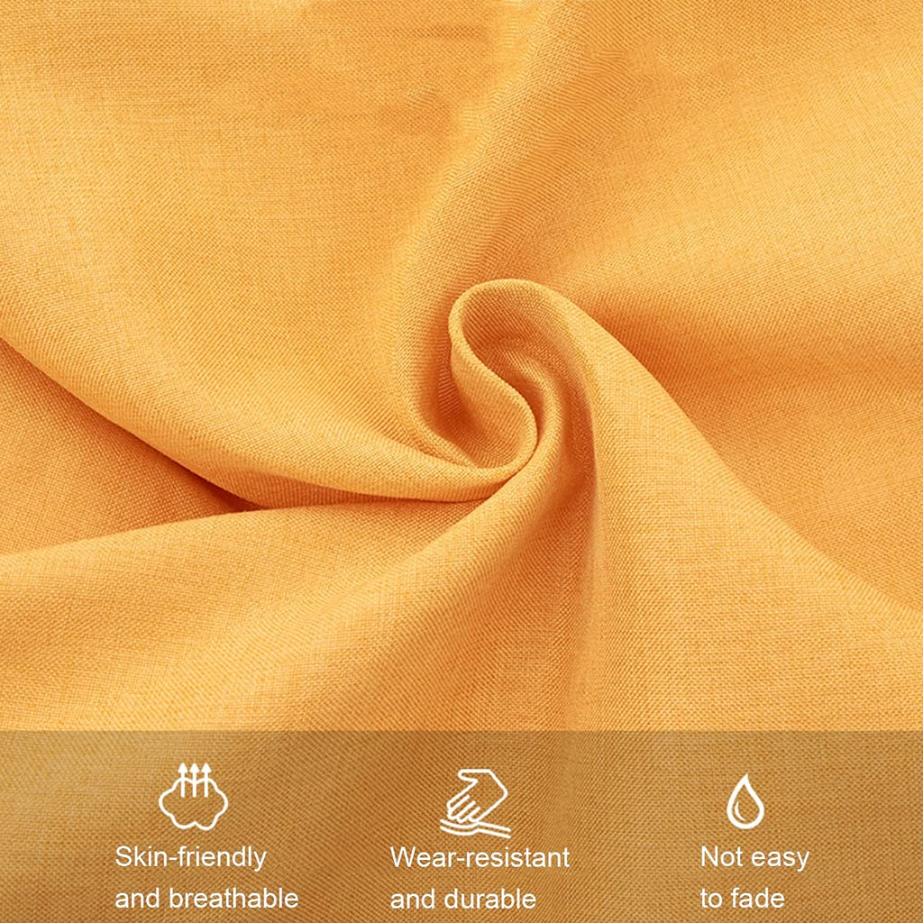 Cotton Linen Bean Bag Chair Cover 90x110cm S878