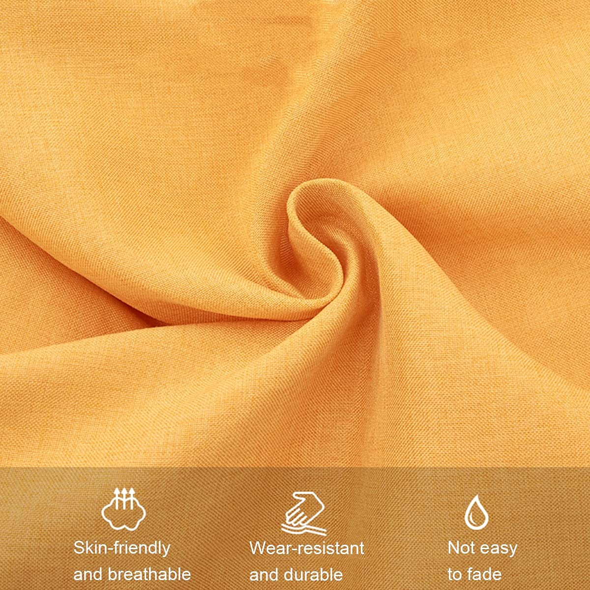 Cotton Linen Bean Bag Chair Cover 90x110cm S878