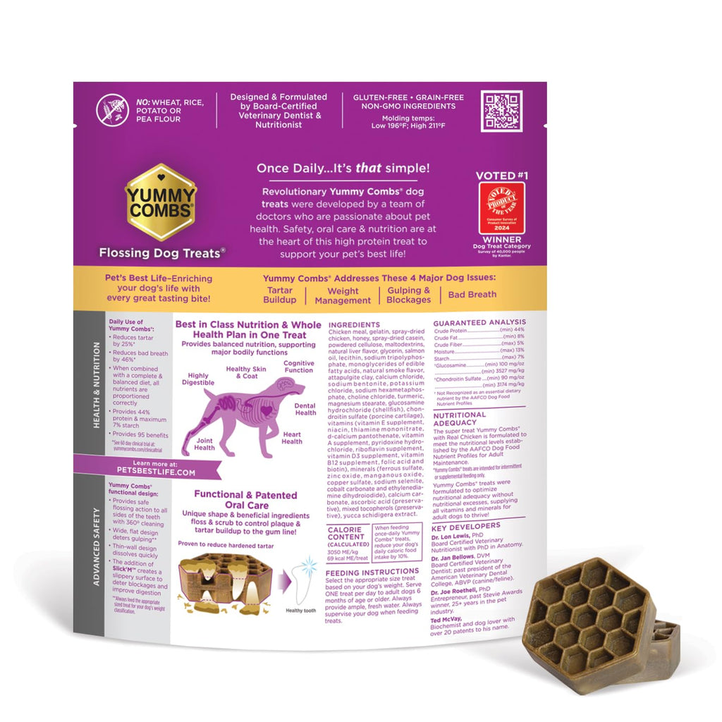 Chicken Dog Dental Treats Large 24oz & Medium 36 oz F806398