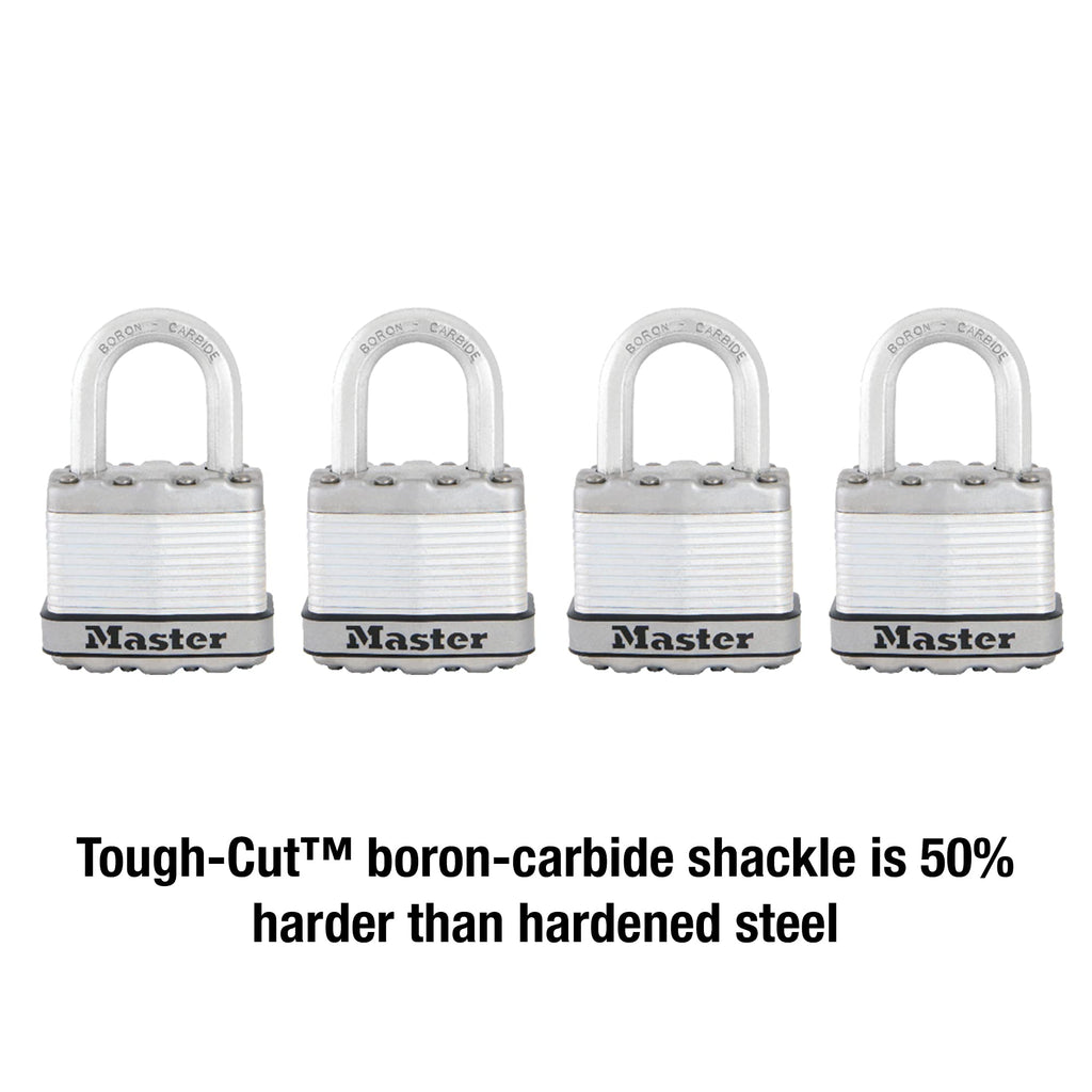Heavy Duty Keyed-Alike Padlock 4 Pack B85669