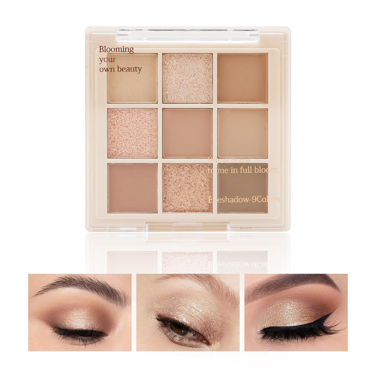 Nude Matte and Shimmer Eyeshadow Palette V82015