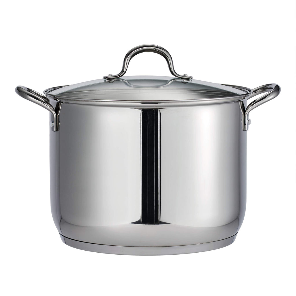 16-Quart Stainless Steel Stock Pot with Lid E920