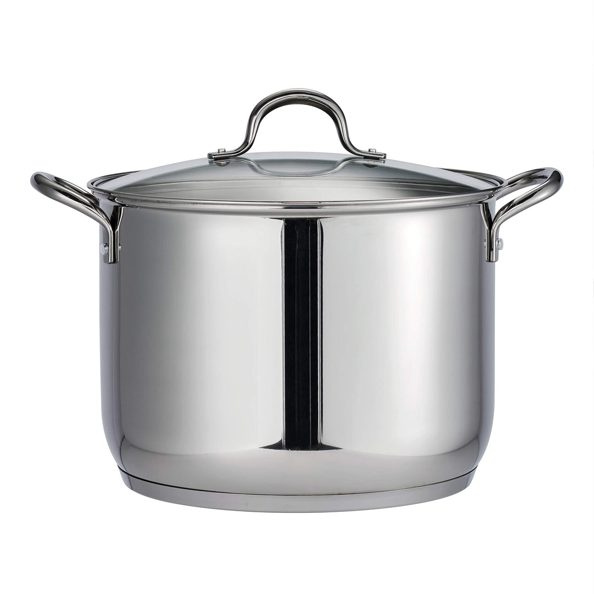 16-Quart Stainless Steel Stock Pot with Lid E920