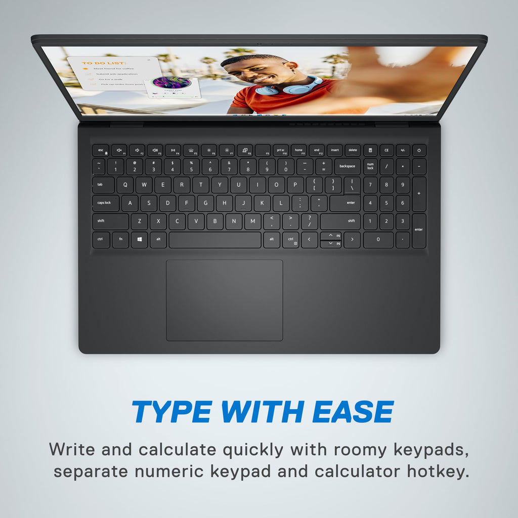 15.6-inch FHD Laptop AMD Ryzen 5 8GB DDR4 RAM 512GB SSD Windows 11 Carbon Black K722134