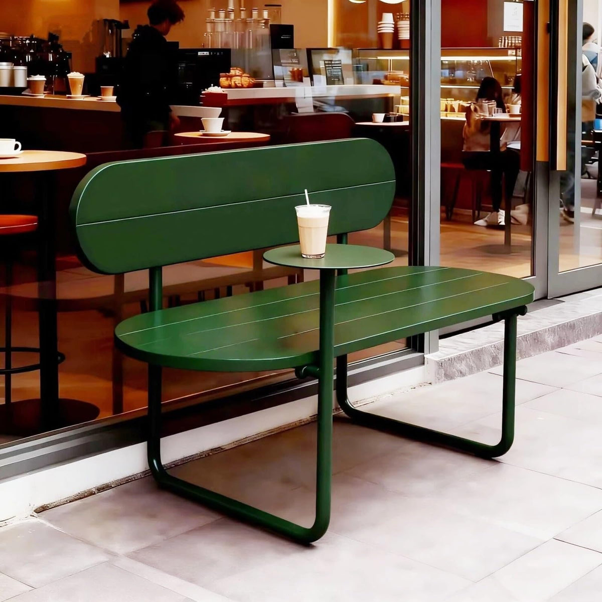 Metal Outdoor Bench I4763