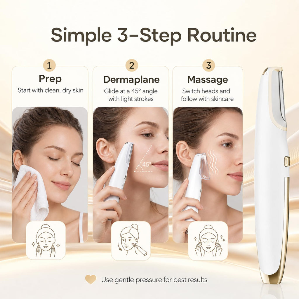 Electric Dermaplane Razor for Face M775822