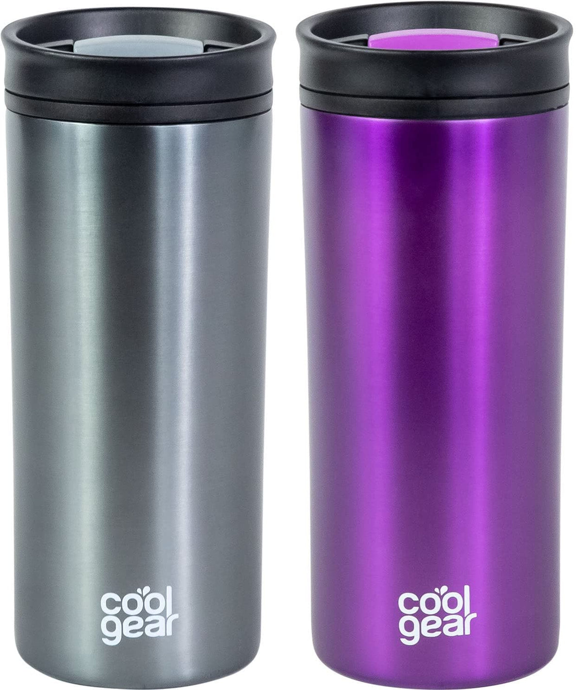 2 Pack 16 oz Coffee Travel Mug with Slider Lid Z99730