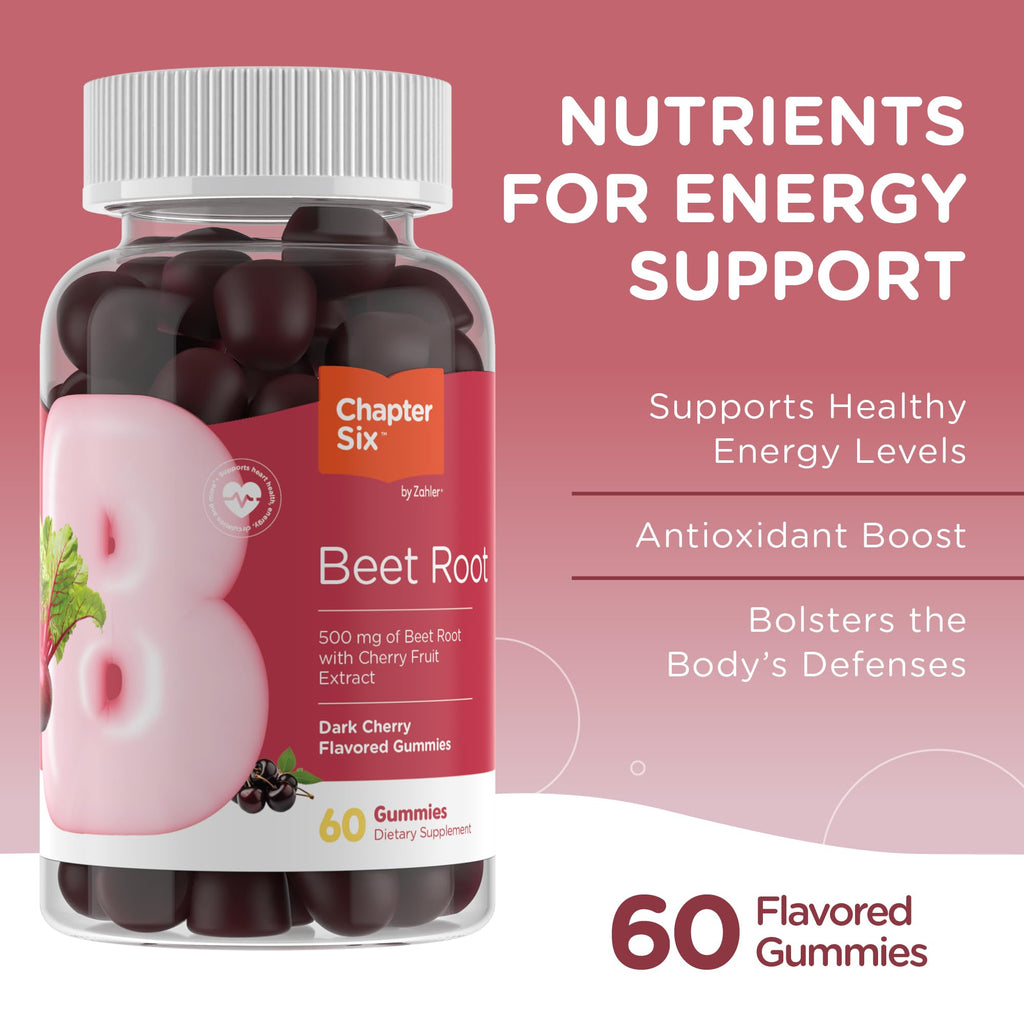 Beet Root 500 mg Cherry Gummies M5256