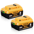 8.0Ah 2-Pack Rechargeable Replacement Battery E732247