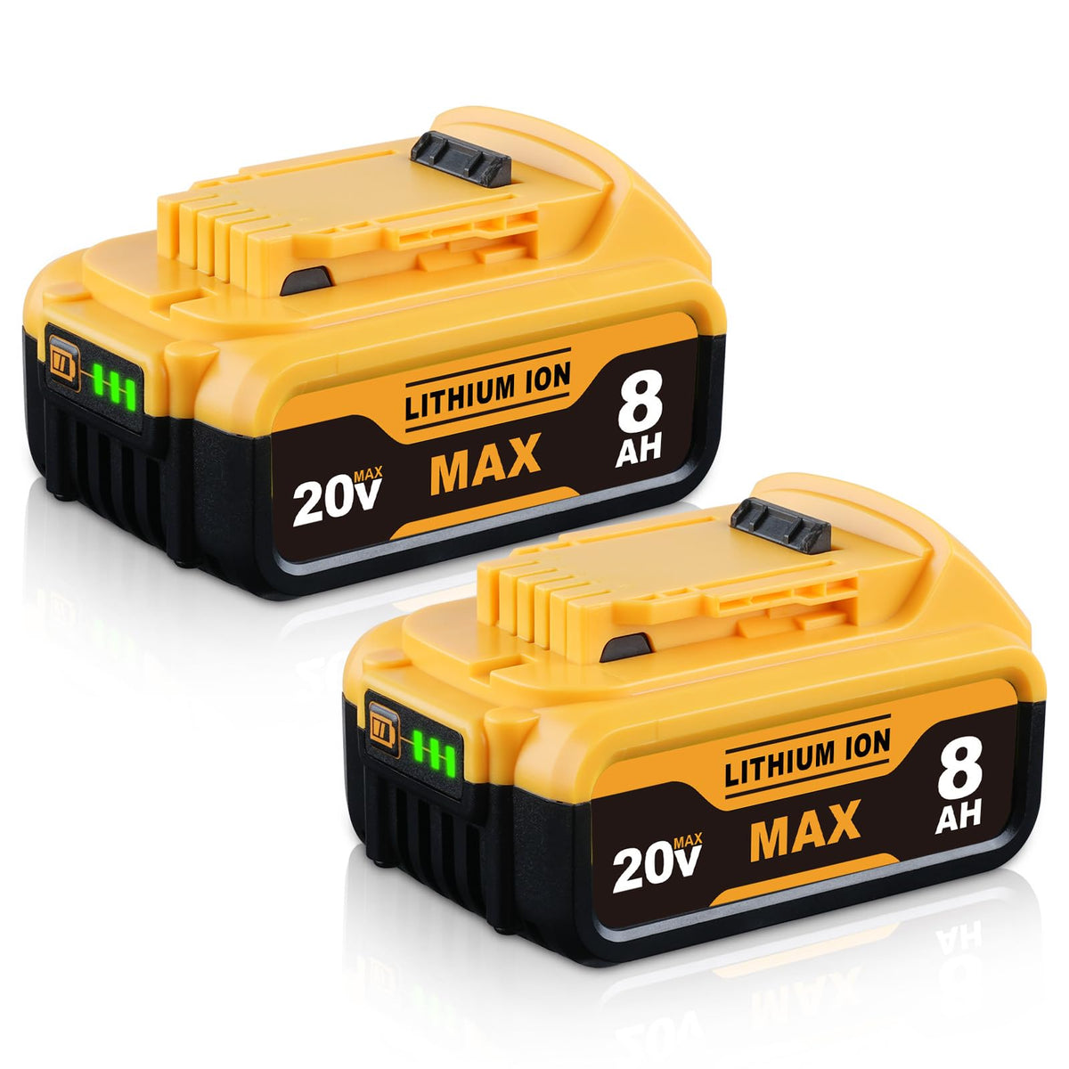 8.0Ah 2-Pack Rechargeable Replacement Battery E732247