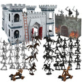Medieval Castle Toy Knights Army Men Playset O40516