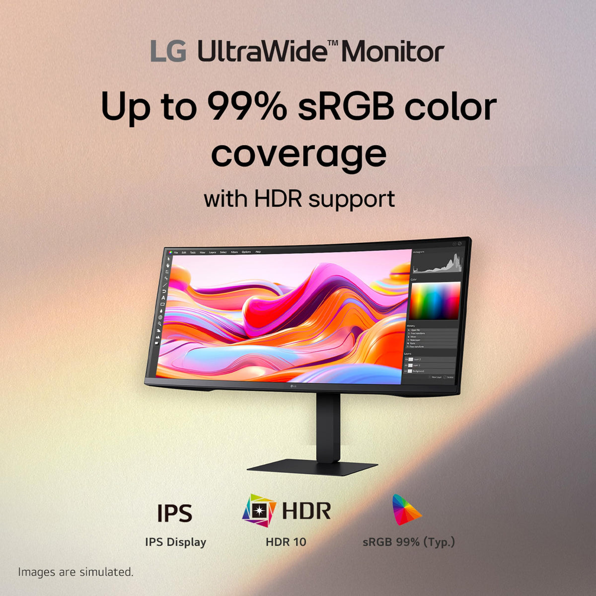 34-inch UltraWide IPS WQHD Curved Monitor T79284
