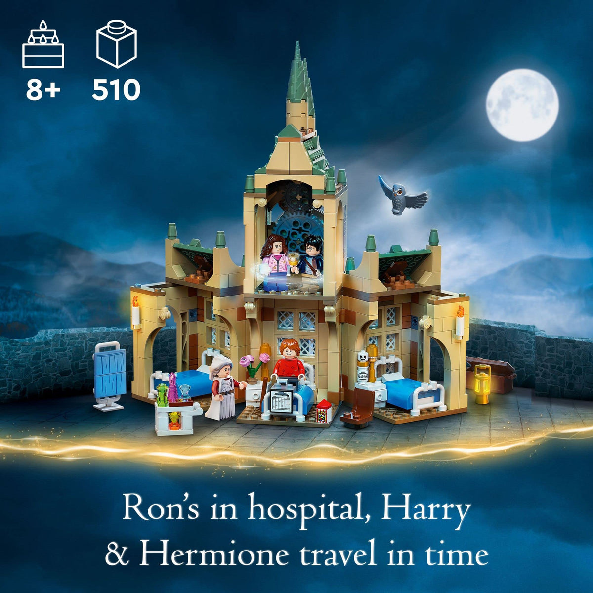 Building Toy Castle Kit with Clock Tower U809