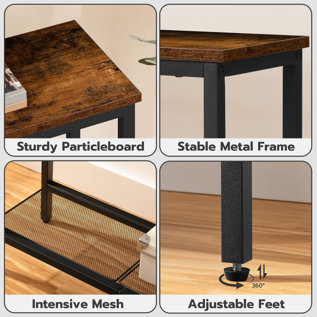 29.5" Narrow 2 Tier Console Table G2218