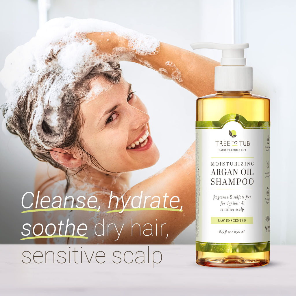 Fragrance Free Shampoo and Argan Oil Conditioner Z920
