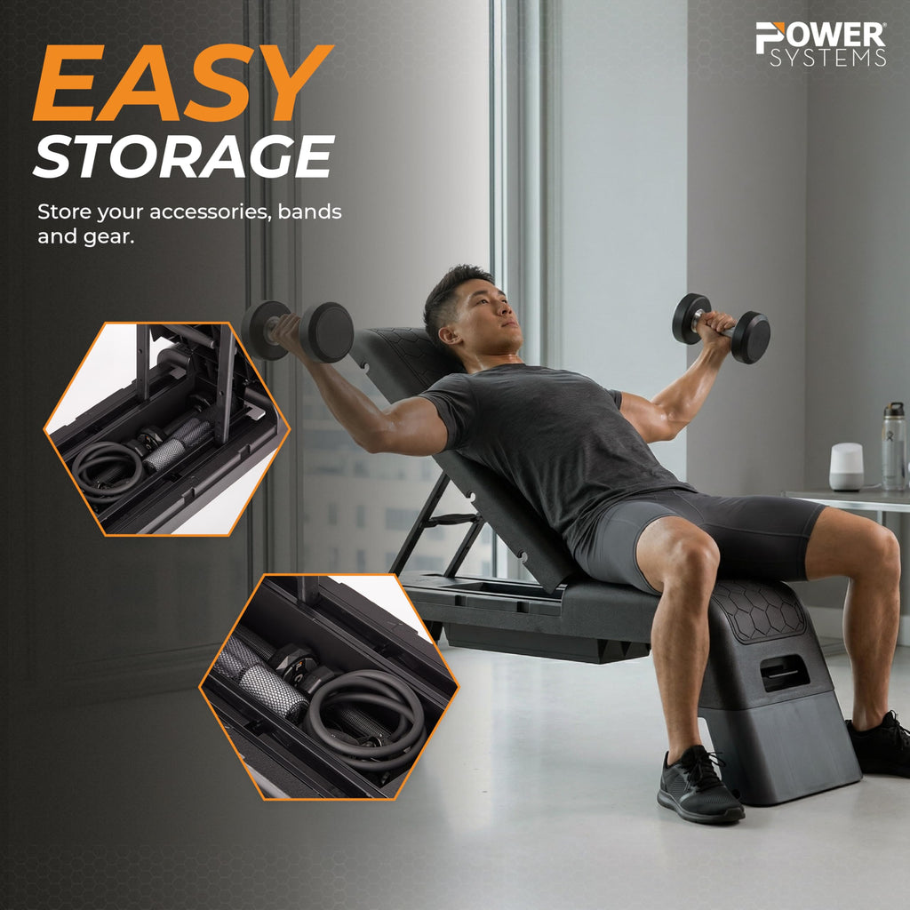 Adjustable Step Bench & Weight Bench E466