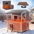 Large 2 Story Heated Cat House F71855