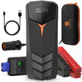 2000A Peak 20000mAh 12V Lithium Jump Starter Battery Pack with LCD Screen and LED Light D3658