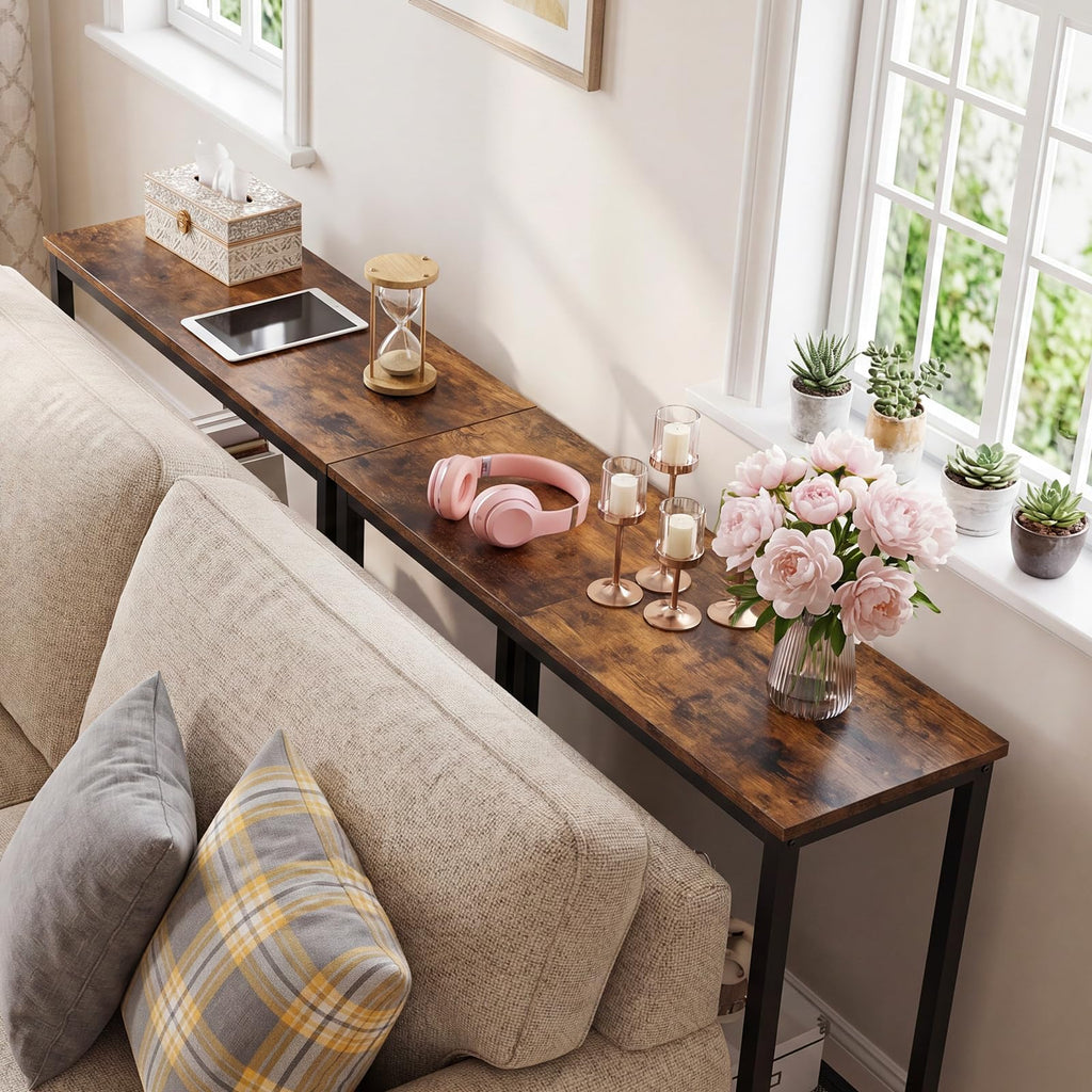 29.5" Narrow 2 Tier Console Table G2218