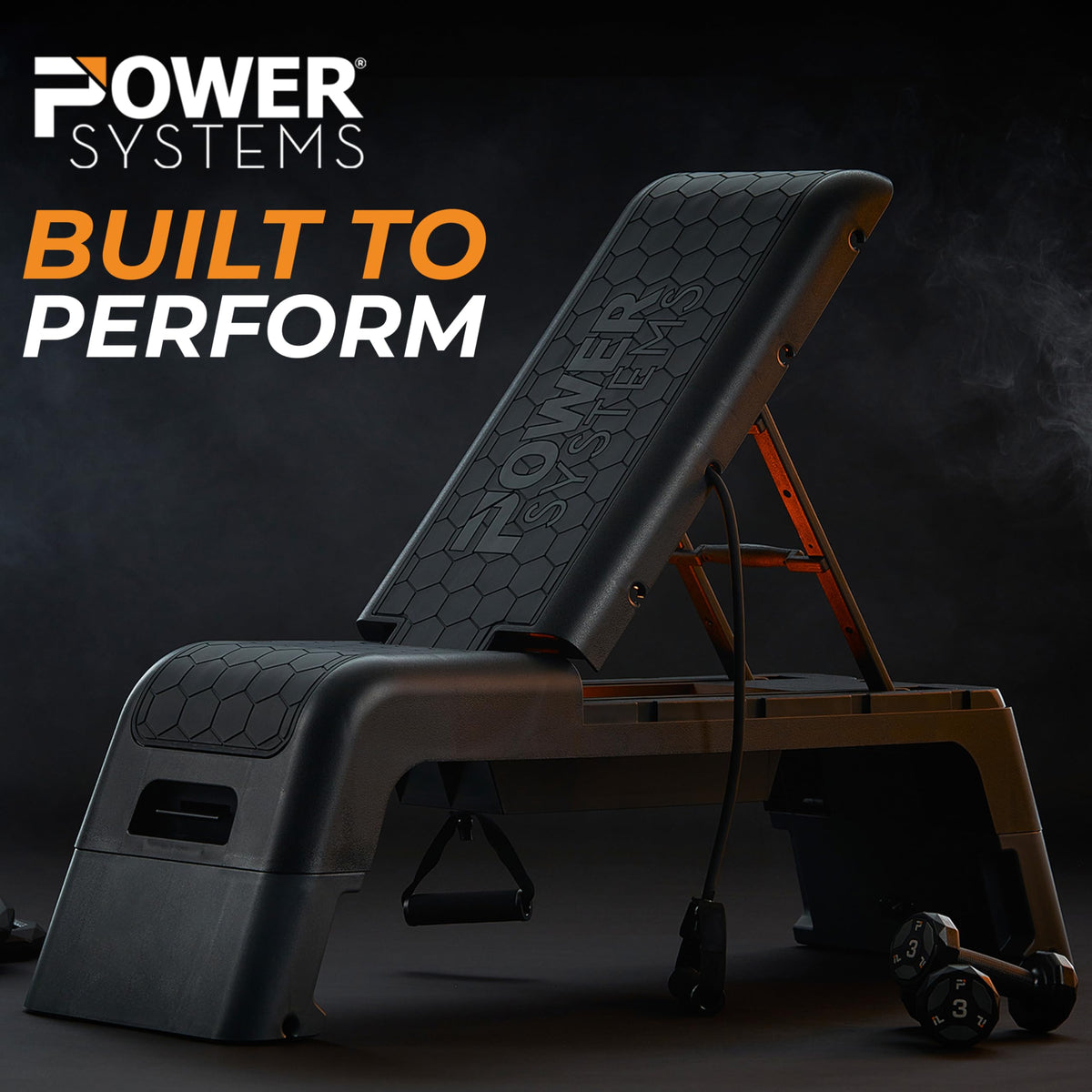 Adjustable Step Bench & Weight Bench E466