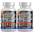 Glucosamine Chondroitin MSM 1500mg with Turmeric Curcumin Supplement Y649335