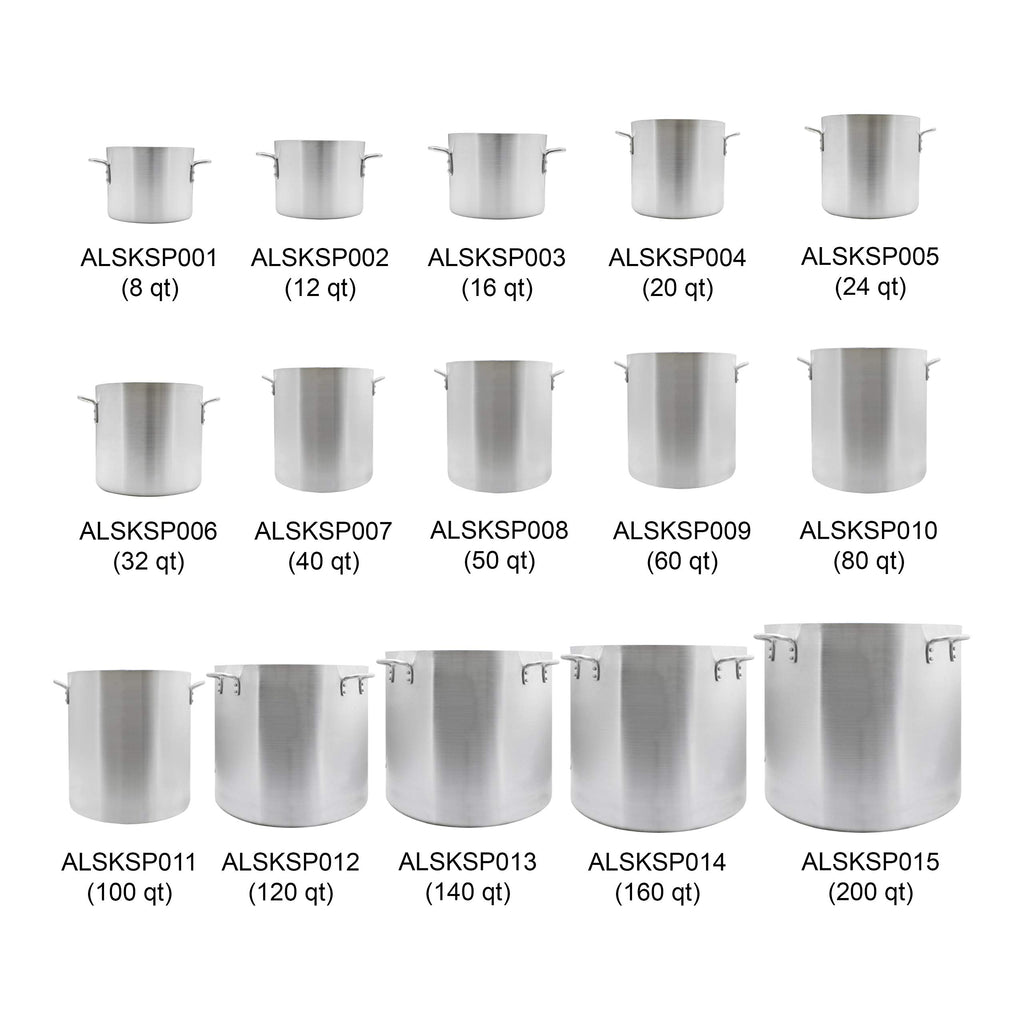 60 Quart Aluminum Stock Pot E443