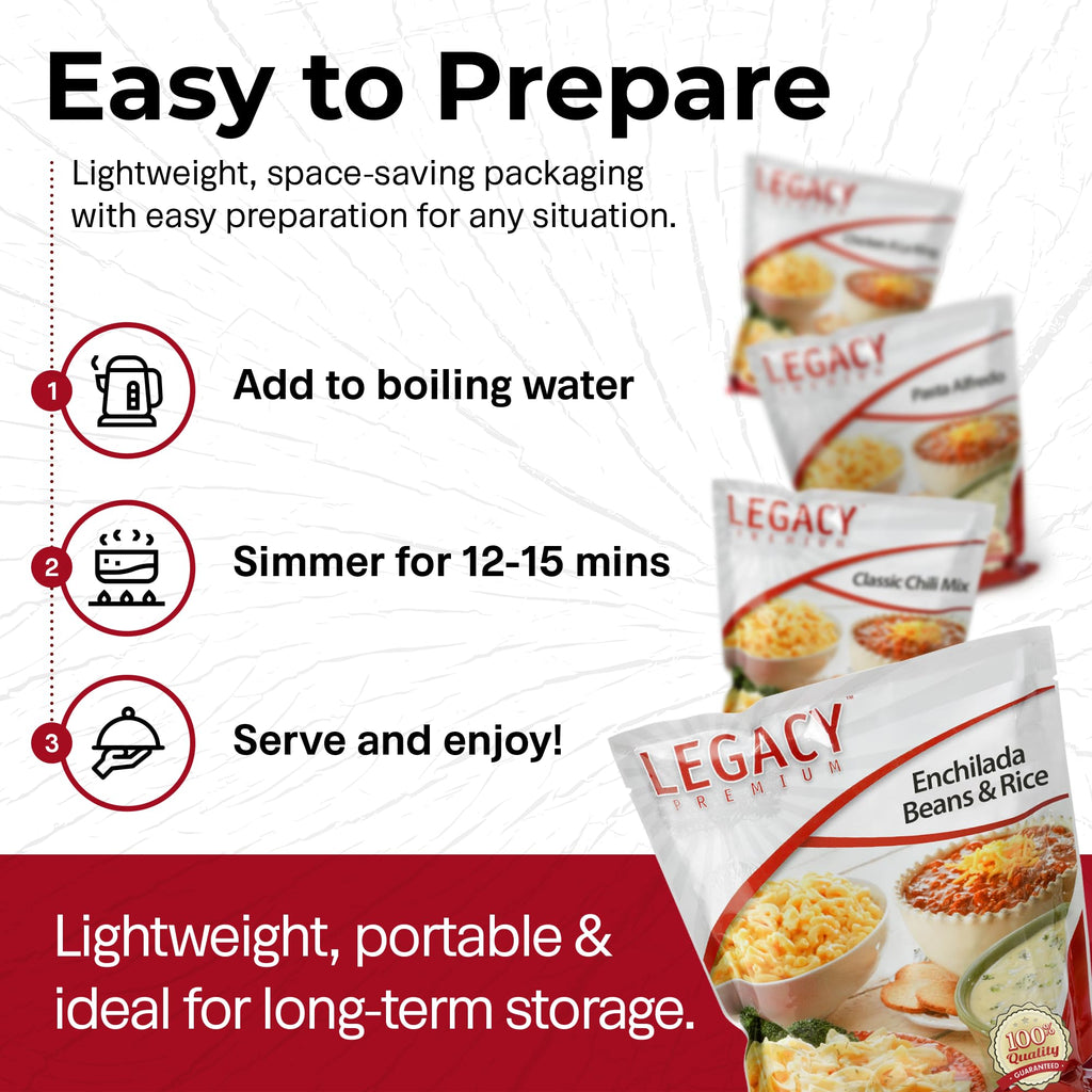 120 Serving Emergency Food Supply Bucket I66724