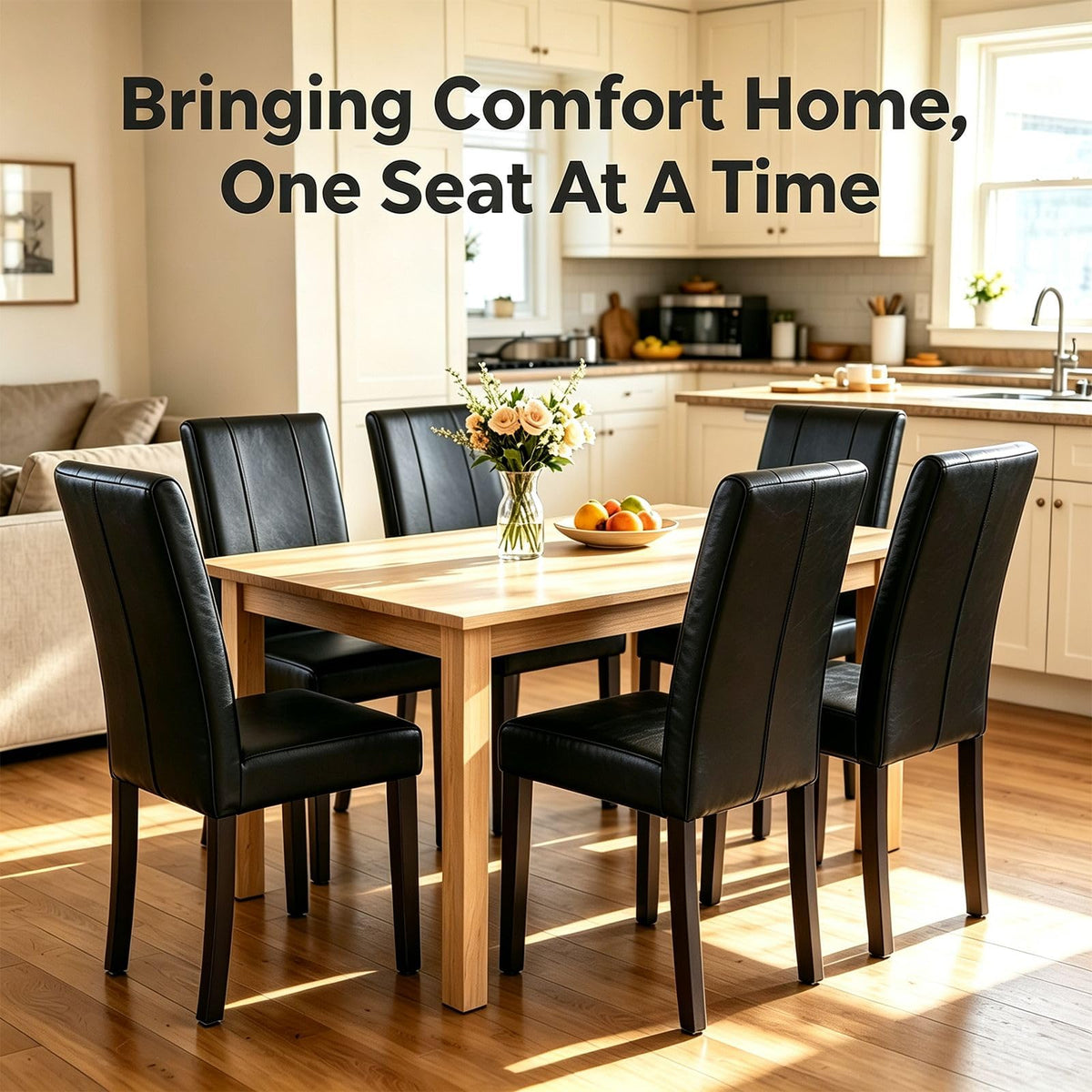 Upholstered Dining Chairs Set of 6 O3493