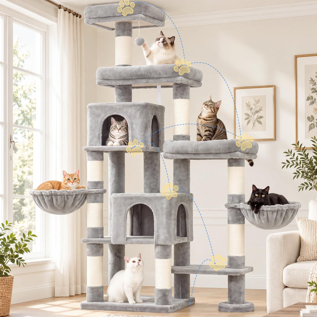 Cat Tree Tower with 3 Platforms Z912252