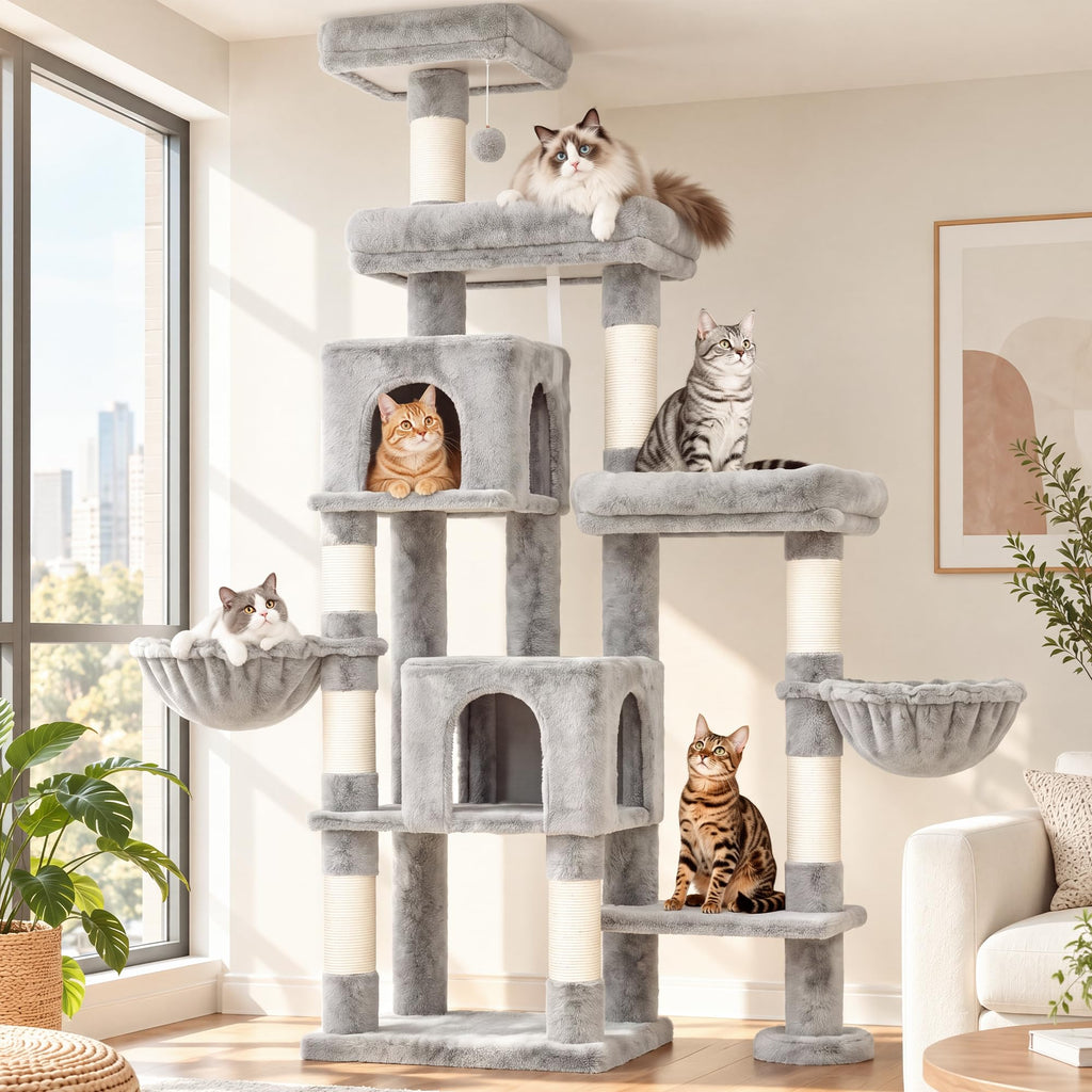 Cat Tree Tower with 3 Platforms Z912252