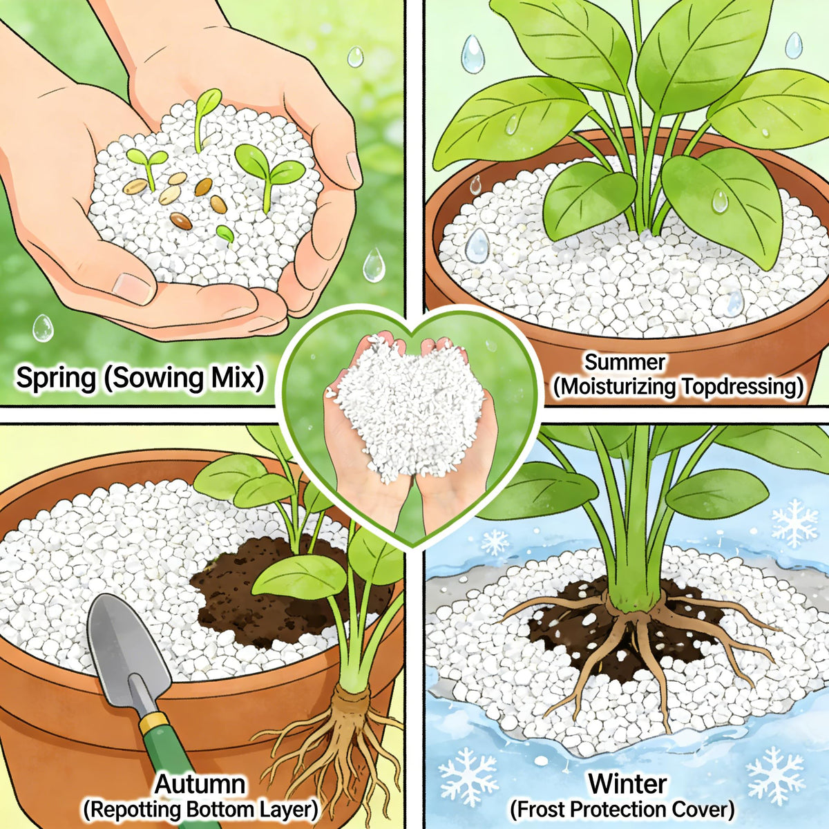 20QT Organic Perlite Horticultural Soil Amendment W37123