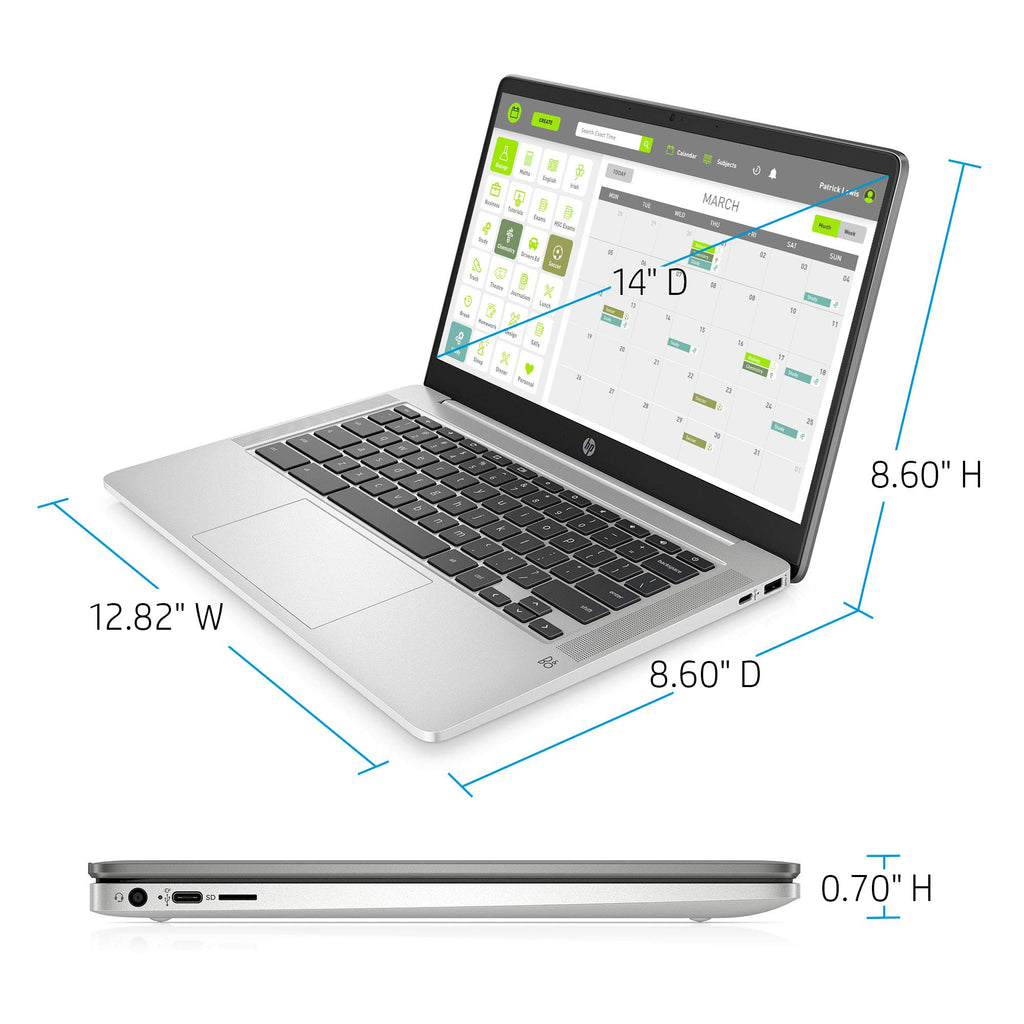 14-inch HD Touchscreen Chromebook Laptop H736