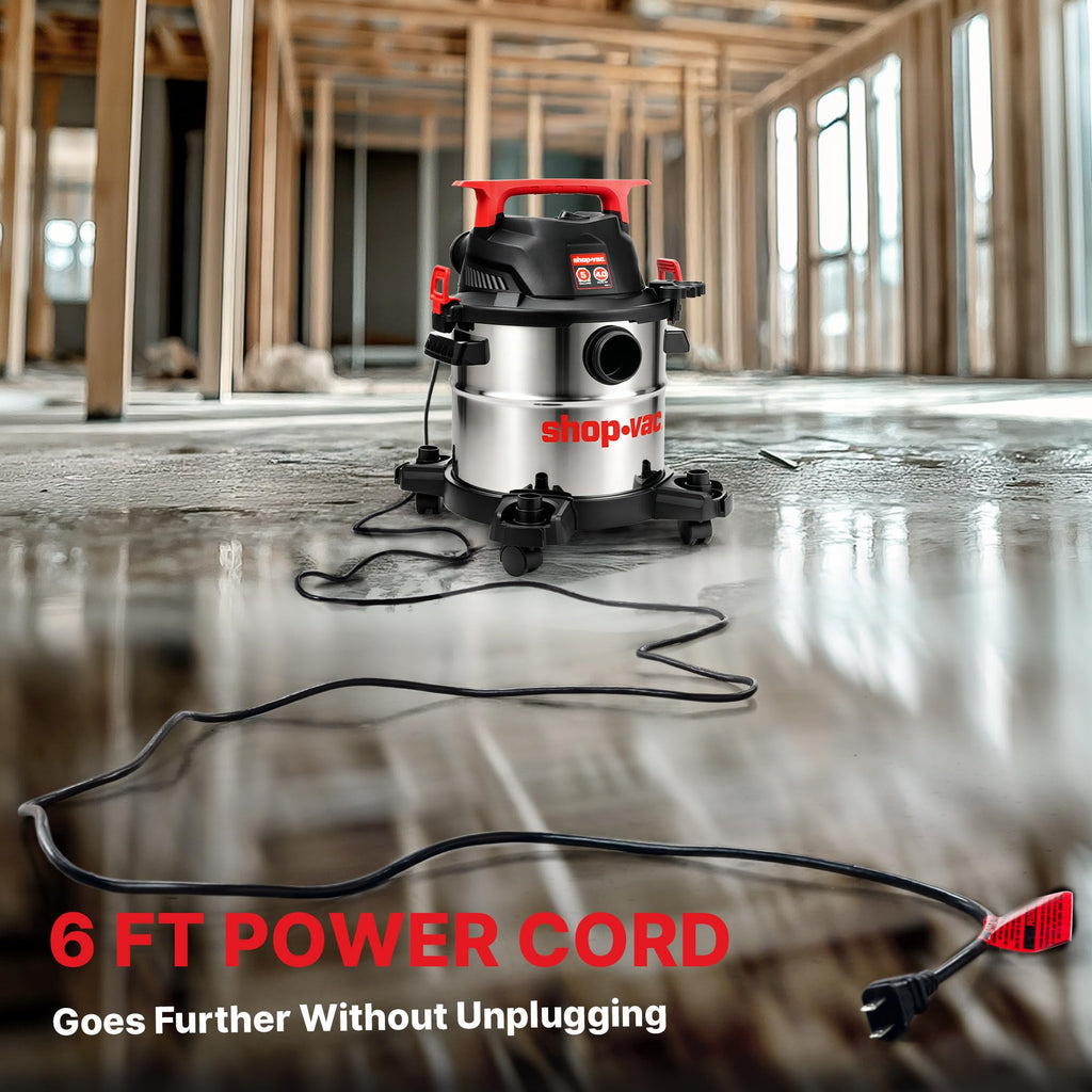 Wet/Dry Vacuum with Blower, 5 Gallon, 4 Peak HP H845343