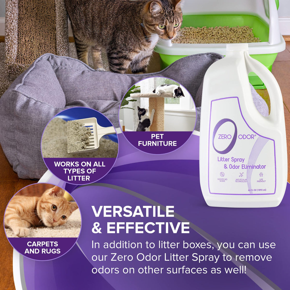Cat Litter Deodorizer Refill 64 oz C436035