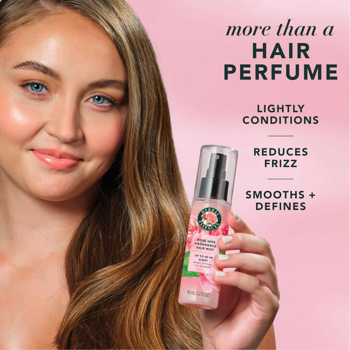 Rose Scent Hair Mist Fragrance Spray 3.2 fl oz N4158