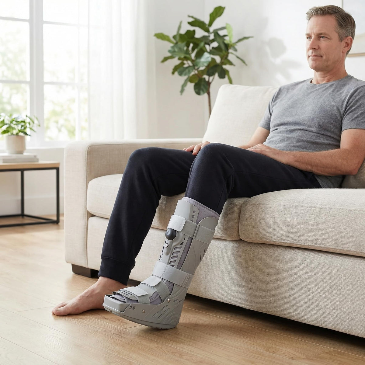 Tall Inflatable Orthopaedic Walking Boot W2539