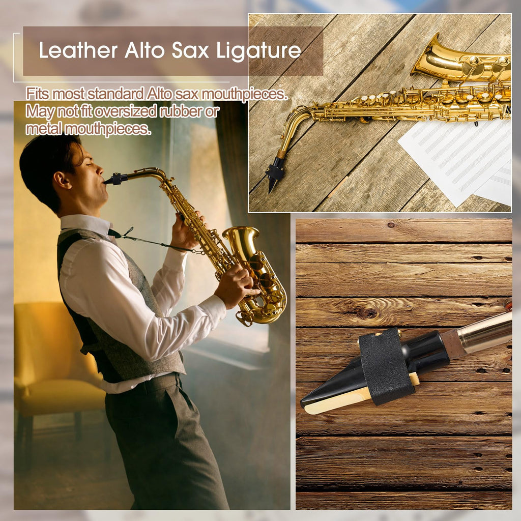 2 Pcs Alto Sax Ligature X483