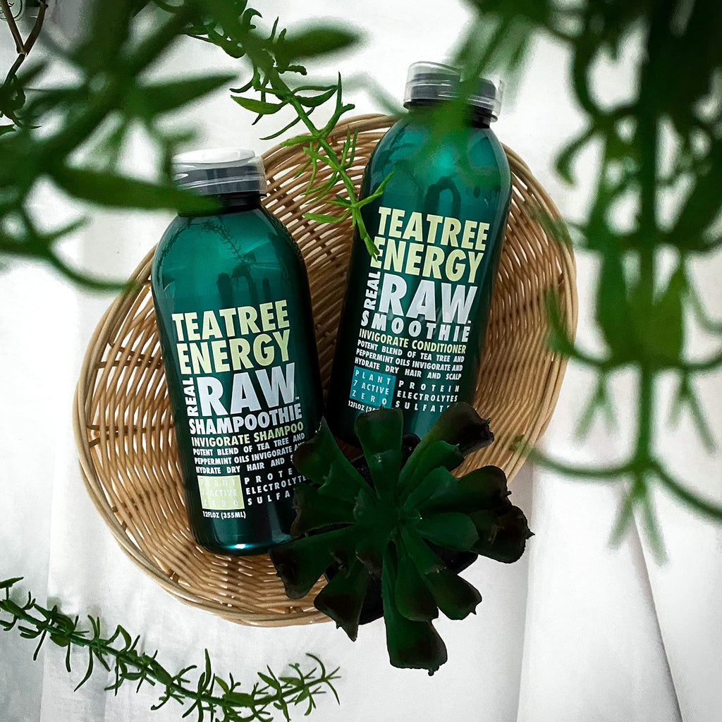 Tea Tree Shampoo & Conditioner Set Sulfate & Paraben Free J70801