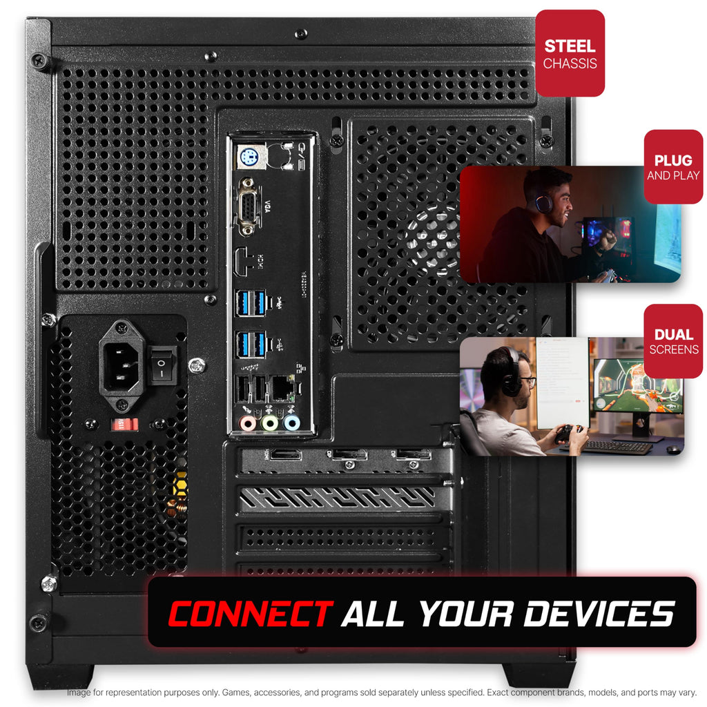 Intel Core i5-12400F GeForce RTX 3050 16GB DDR4 512GB NVMe SSD Gaming PC H64568