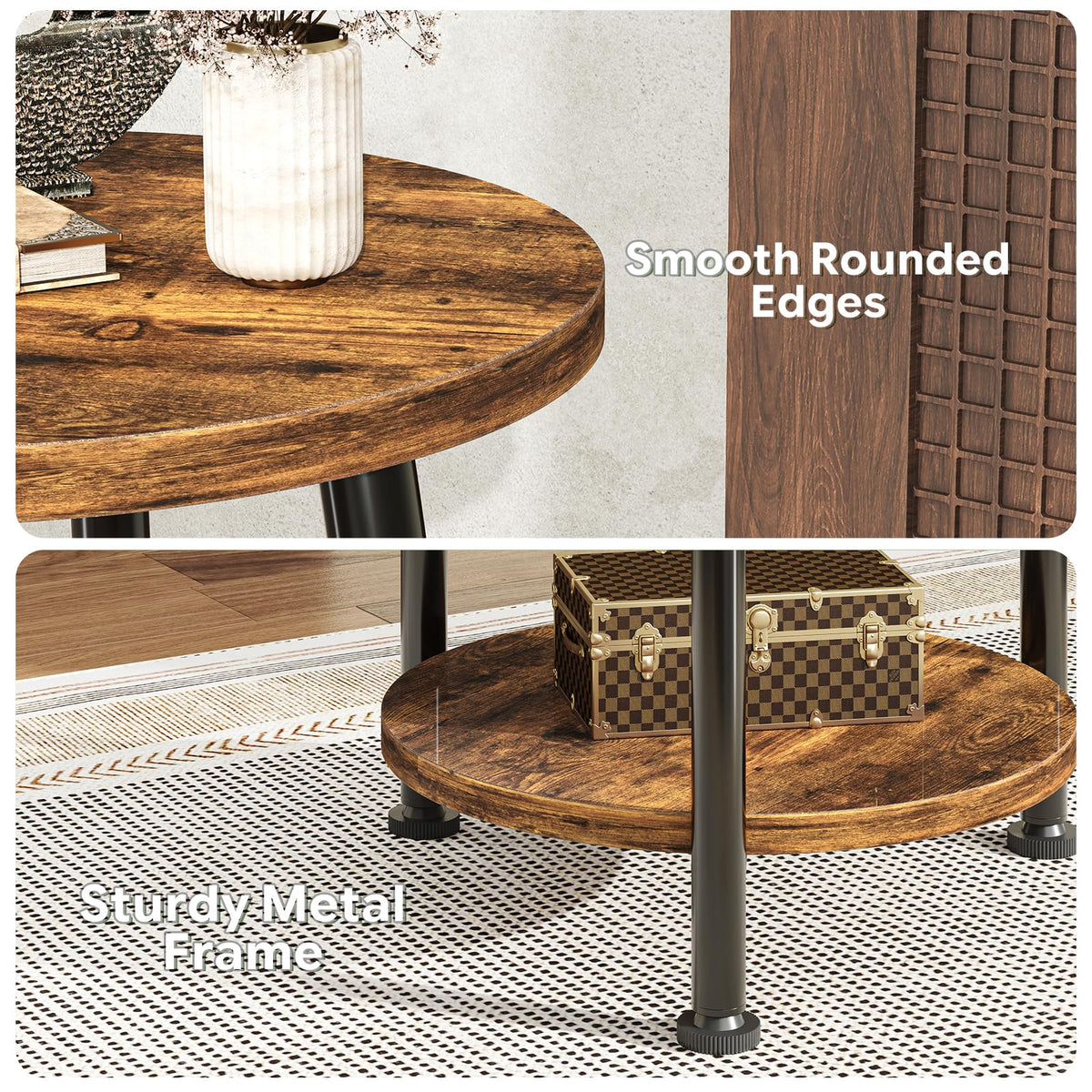 Round 3-Tier Side Table S52721
