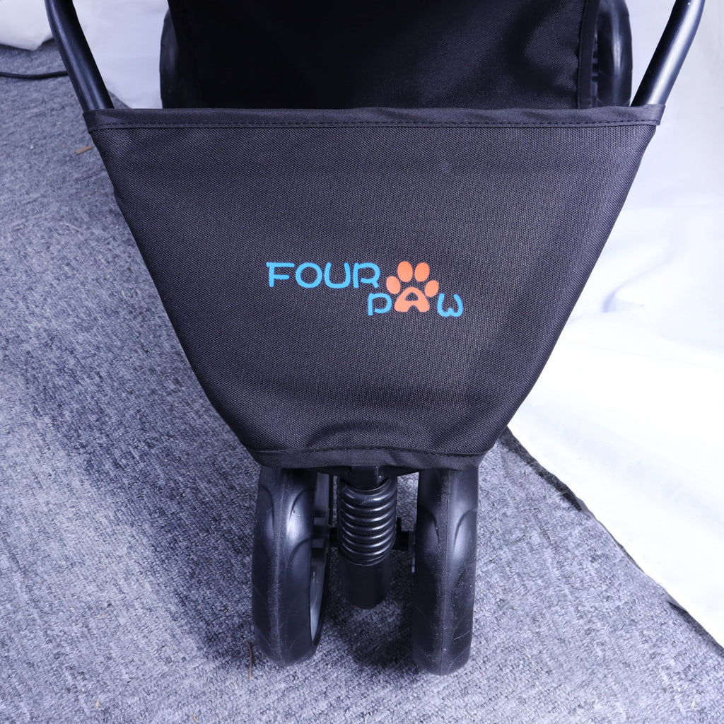 3 Wheels Pet Stroller with Storage Basket B824